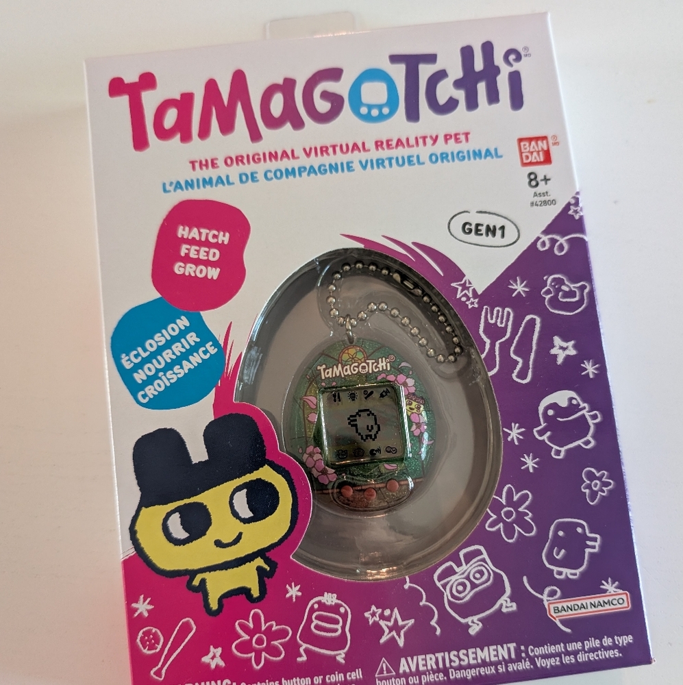 Tamagotchi Spring Stained Glass NWT